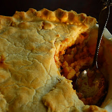 Portuguese Sausage and Clam Pie