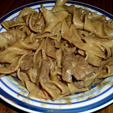 Beef Stroganoff