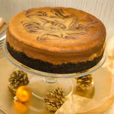 Espresso Swirl Cheesecake