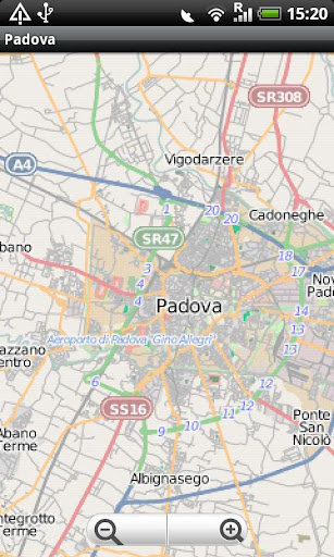 【免費旅遊App】Padova Street Map-APP點子