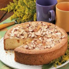 Creamy Peach Coffee Cake