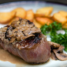 Filet Mignon with Mushrooms and Madeira