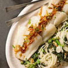 Gingery Fish and Noodles