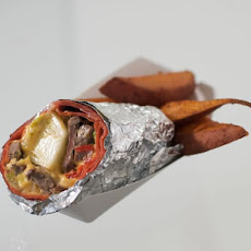 Chicago-Style Beef and Cheese Wrap