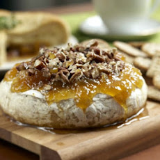 Baked Brie with Mango Chutney
