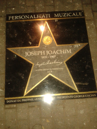 Placa Joseph Joachim