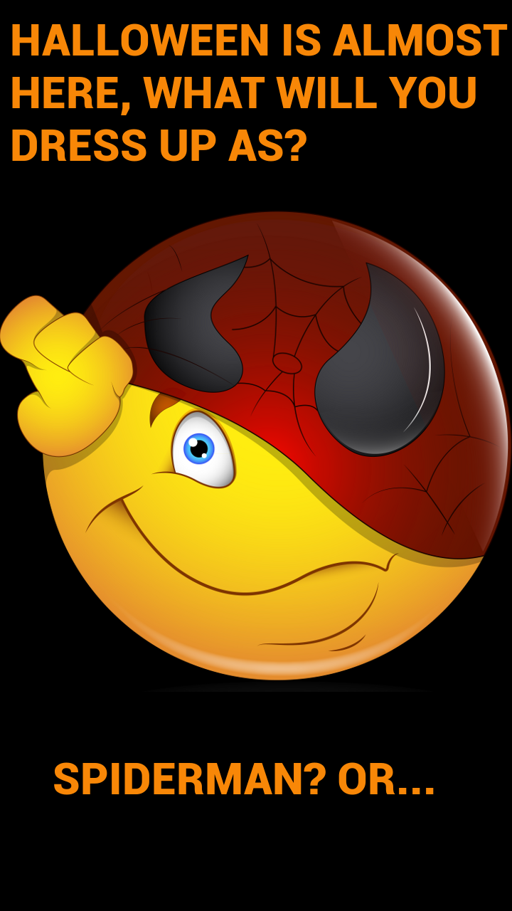 Android application Emoji World ™ Halloween screenshort