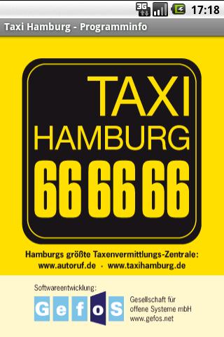 【免費生產應用App】Taxi Hamburg-APP點子