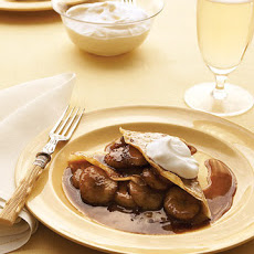 Bananas Foster Crepes
