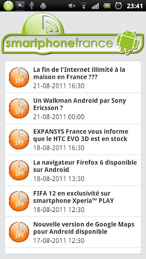 【免費新聞App】Smartphone France-APP點子