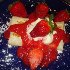 Tortilla Banana Surprise Wraps