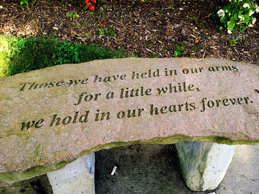 Hold in Our Hearts Forever Memorial Bench