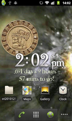 Countdown to Mayan 2012 LiveWP