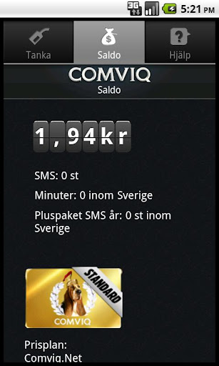 comviq-tanka for android screenshot