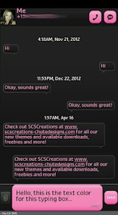 How to install GO SMS - Intense Light Pink 1.1 unlimited apk for laptop
