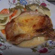 Scalloped Pork Chop Combo