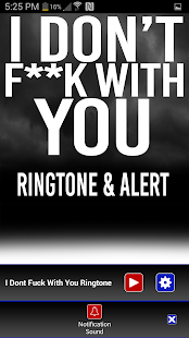 How to download I Don't F**k With You Ringtone lastet apk for laptop