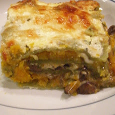 Roasted Butternut Squash Lasagne