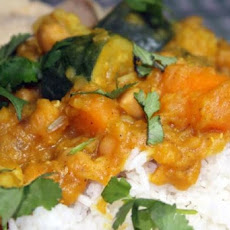 Lentil, Chickpea, Vegetable Curry