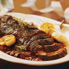 Peppered Beef Tenderloin With Portobello-Marsala Sauce