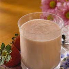 Papaya Strawberry Soymilk Smoothies