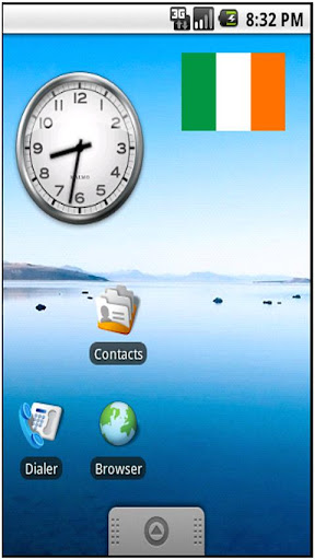 【免費運動App】Ireland Flag Sticker Widget-APP點子