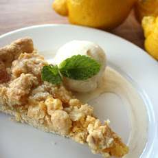 Lemon Curd Tart with Almond Crust