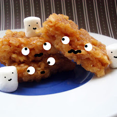 Candied Yam Rice Krispies Treats