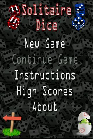 Solitaire Dice