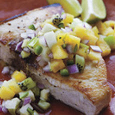 Swordfish with Pineapple Relish