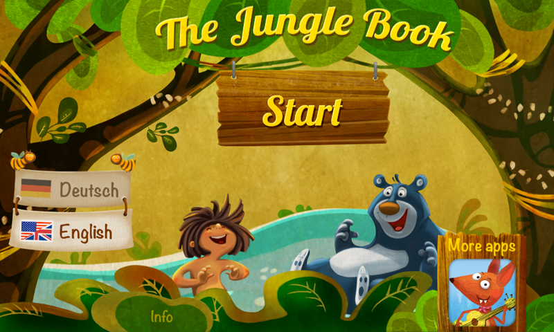 Android application The Jungle Book screenshort