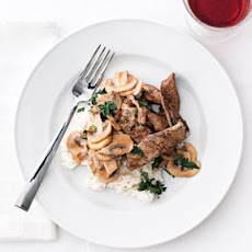 Quick Beef Stroganoff