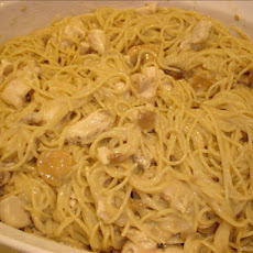 Easy Chicken Spaghetti