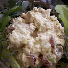 Chicken, Grape and Curry Salad