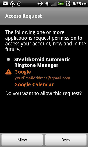 stealthDroid Volume Manager