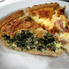 Spinach or Ham Quiche