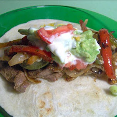 Sheri's Steak Fajitas