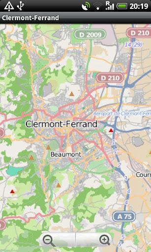 Clermont-Ferrand Street Map