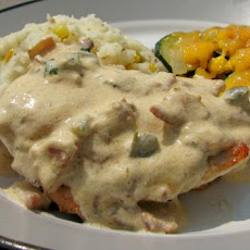 Chicken With Jalapeno Popper Sauce
