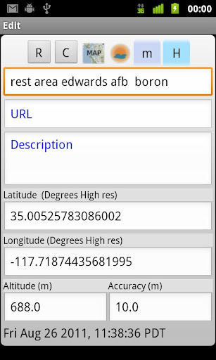 Simple GPS Waypoints