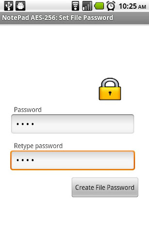 NotePad AES-256