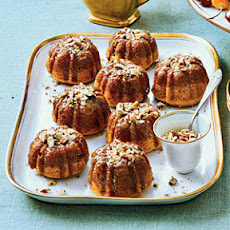 Rum-Glazed Sweet Potato Cakes