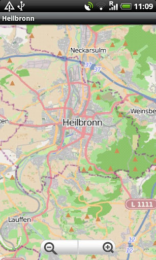 Heilbronn Street Map