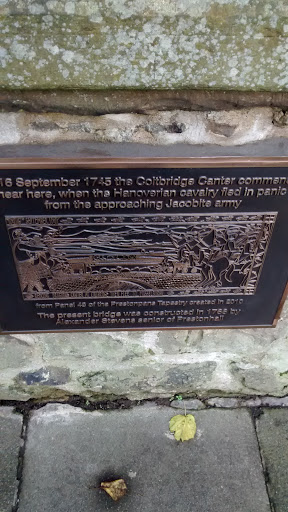 Coltbridge Canter Commemoration Plaque 