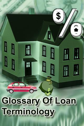 Loan Glossary