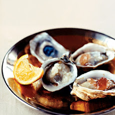Oysters with Mignonette Gelee