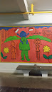 Clementi West Green Alien Mural