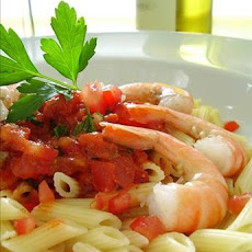 Penne With Shrimp and Spicy Tomato Sauce