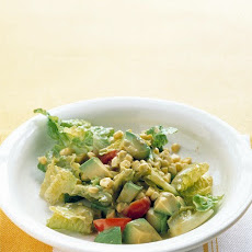 Romaine, Avocado, and Corn Salad