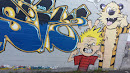 Calvin and Hobbes Graffiti